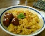 豆カレーチャーハン作り方3写真