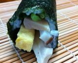 タケノコの巻き寿司作り方13写真
