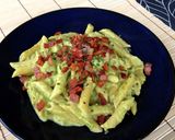 海老とアボガドのクリームパスタ作り方10写真