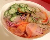 シャッキシャキ野菜＊塩麹冷しゃぶサラダ♪作り方1写真