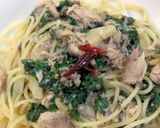 鯖缶とパセリのスパ作り方6写真