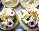 田楽味噌×魚ニソ×貝割れのトースト作り方6写真