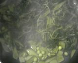 おかひじき＆スナップえんどうごはん作り方4写真