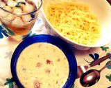 濃厚！チーズポタージュのつけスパ作り方7写真