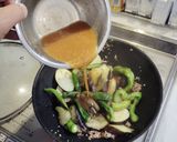 ナスとシシトウの甘みそ炒め作り方6写真
