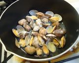 米から炊くあさりのチーズリゾット作り方1写真