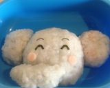 ☆キャラ弁　ゾウさん☆作り方5写真