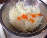 じゃがいも細切りとトビッコ作り方3写真