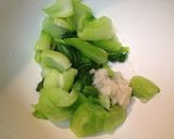 チンゲン菜の塩麹和え作り方3写真