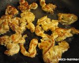 豚と水菜の梅味ユーリンチー風＊油淋鶏＊作り方4写真