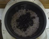 炊飯器で雑穀・蒸し黒豆入りもっちりおこわ作り方4写真