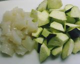 茄子の味噌炊き作り方1写真