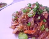 イカとそら豆のチャプチェ風♪作り方9写真