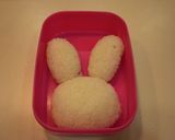 キャラ弁♡簡単うさぎちゃん作り方2写真
