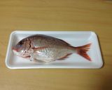 カボスと鯛の蒸し物作り方1写真