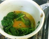そうめんつゆで作る簡単ほうれんそう丼作り方2写真