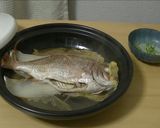 カボスと鯛の蒸し物作り方5写真