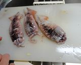 スルメイカの塩麹丸焼き作り方2写真