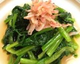 簡単☆ほうれん草と桜えびの煮浸し作り方3写真
