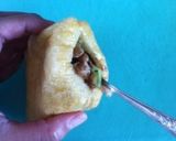 簡単に一品!納豆の油あげ包み作り方6写真