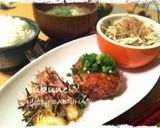 ヘルシーメニュー♡つくねの照り焼き作り方7写真