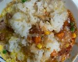 レンジ簡単中華風ナポリタン味炒飯弁当作り方9写真