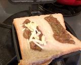ホットサンドメーカーでカレーリメイク作り方2写真