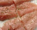 超簡単！部活ムスコに鶏ササミソテー作り方1写真