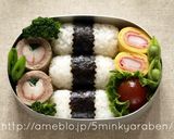 【キャラ弁】ウインナーのこいのぼり弁当作り方1写真