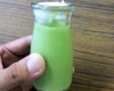 遠藤青汁の豆乳青汁で杏仁豆腐！作り方3写真
