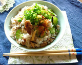 焼き鯖とひじきの混ぜ込み寿司作り方8写真