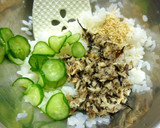 焼き鯖とひじきの混ぜ込み寿司作り方7写真