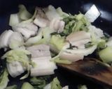 豚バラ肉と青梗菜のあっさり炒め作り方5写真