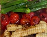 オイルスプレー使って夏野菜の焼き浸し作り方4写真