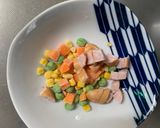 全てレンジキムチソース味オムライス弁当作り方1写真