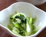 簡単φすぐ出来るφ青梗菜のナムルφ作り方10写真
