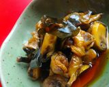 麺つゆでつぶ貝と昆布の佃煮風～♪作り方4写真