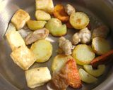 お酢でさっぱり☆豆腐と鶏肉の揚げ出し風♪作り方2写真