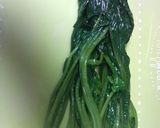 ほうれん草のバター炒め作り方1写真