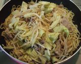 まろやか♪塩麹で玉子入り焼きそば作り方7写真