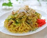 まろやか♪塩麹で玉子入り焼きそば作り方10写真