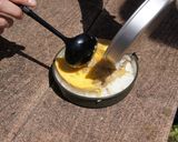 ２段ソーラー親子丼★ご飯も具も同時に調理作り方6写真