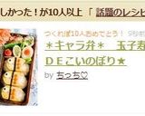 ＊キャラ弁＊簡単★玉子寿司ＤＥこいのぼり作り方7写真