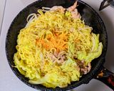 カレー焼きそば作り方8写真