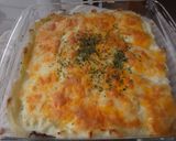 シンプル☆挽き肉とポテトのグラタン作り方7写真