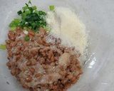 納豆入り卵焼き作り方1写真