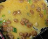 納豆入り卵焼き作り方3写真