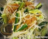 ＊簡単＊きゅうりともやしのなめ茸和え作り方3写真