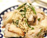 塩こうじで♪切り干し大根の肉ニラ炒め作り方4写真