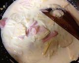 筍の味噌くりぃむパスタ＊赤みそ仕立て作り方5写真